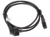 Lanberg Kabel zasilający CEE 7/7 - IEC 320 C13 VDE 1.8M czarny